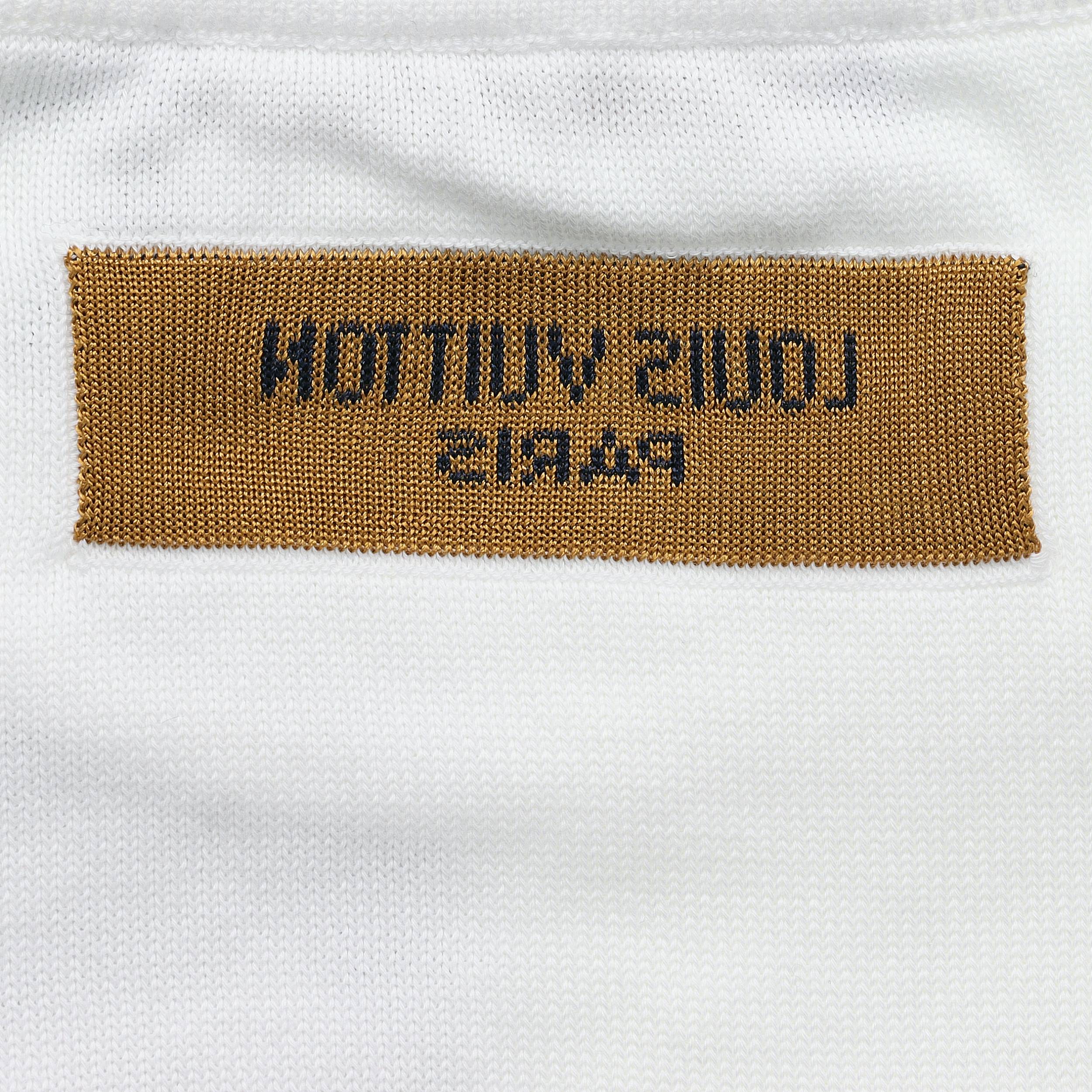 LV Kaos Logo Seri Huruf, Unisex, COD '-L-15