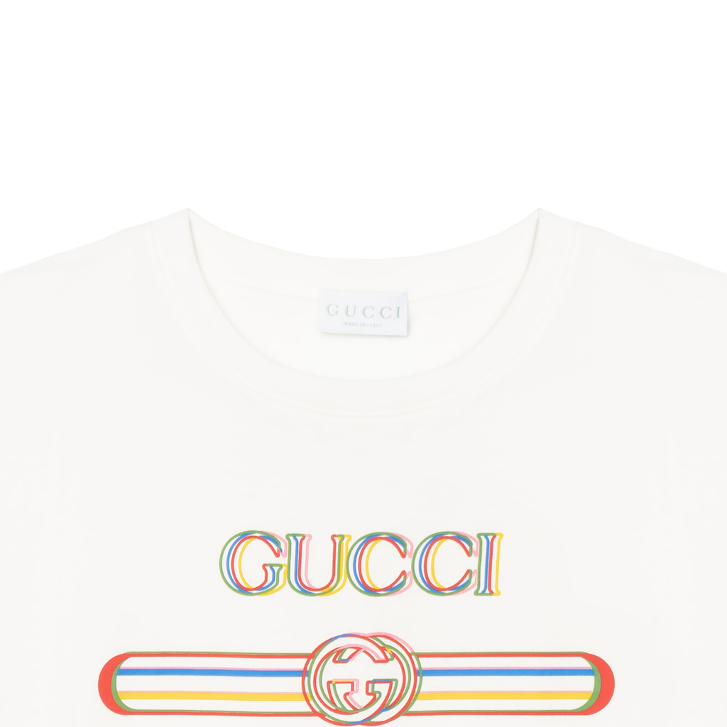 GUCCI Kaos Logo Seri Huruf, Unisex, COD '"  G-119
