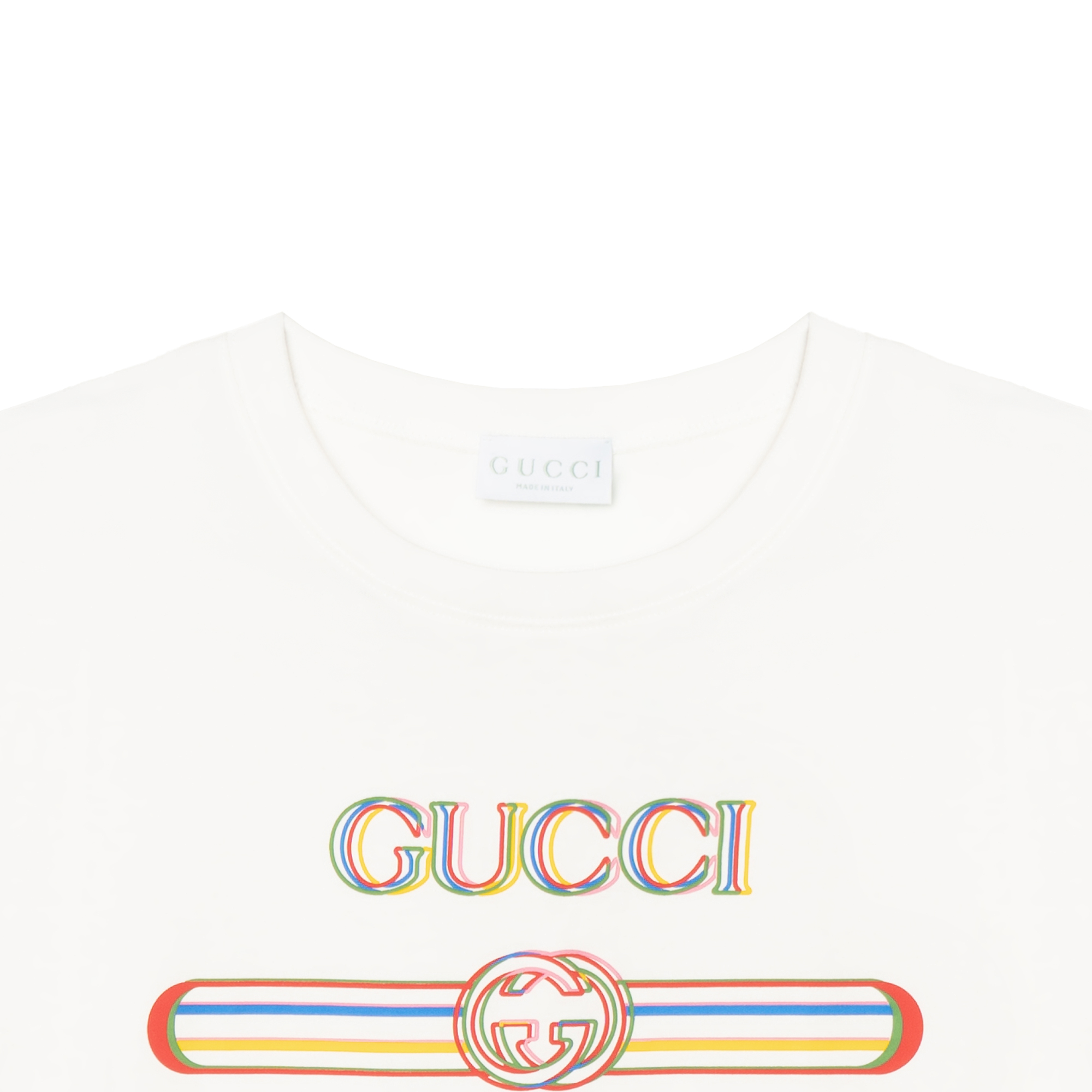 GUCCI Kaos Logo Seri Huruf, Unisex, COD '"  G-119