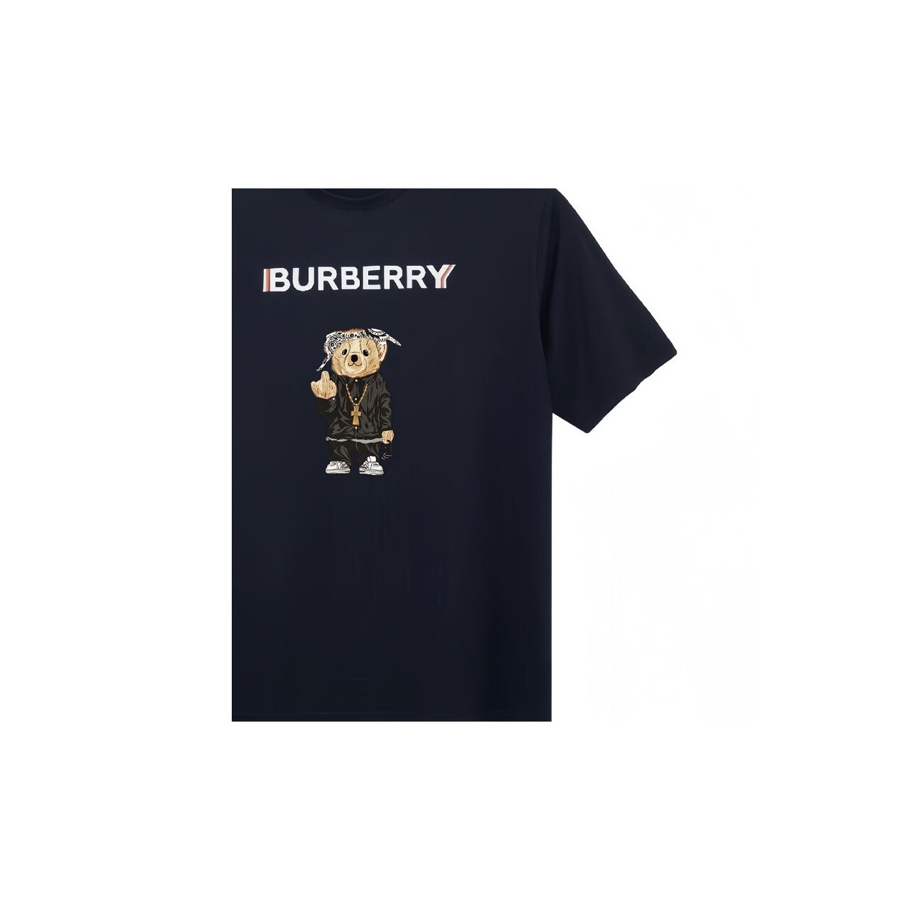 Burberry Kaos Logo Seri Huruf, Unisex, COD '"B-39