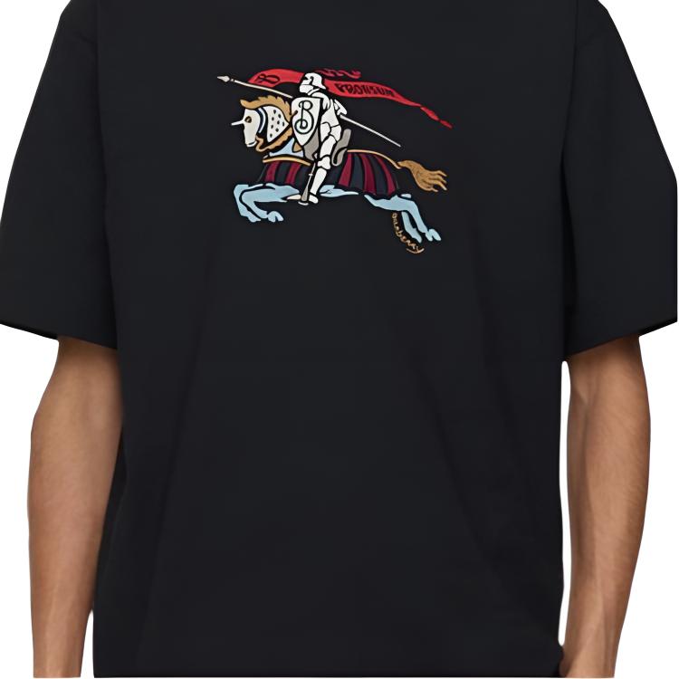 Burberry Kaos Logo Seri Huruf, Unisex, COD '"B-62