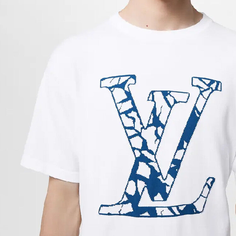LV Kaos Logo Seri Huruf, Unisex, COD '-L-17