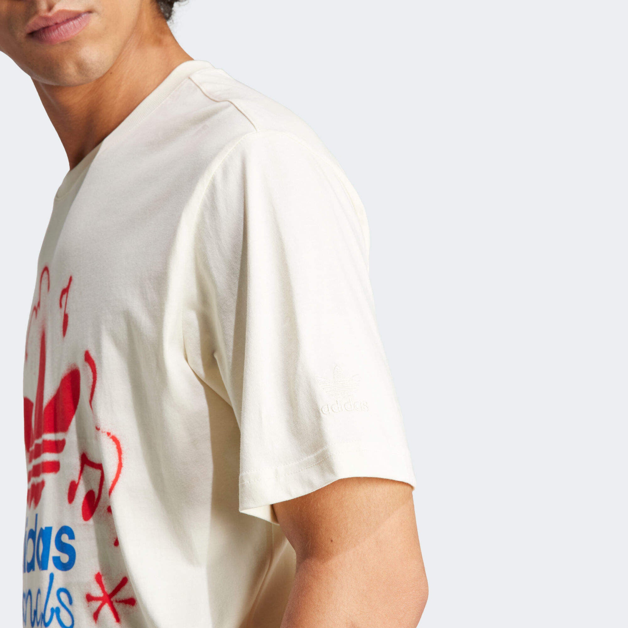 adidas Kaos Logo Seri Huruf, Unisex, COD '" AD-31