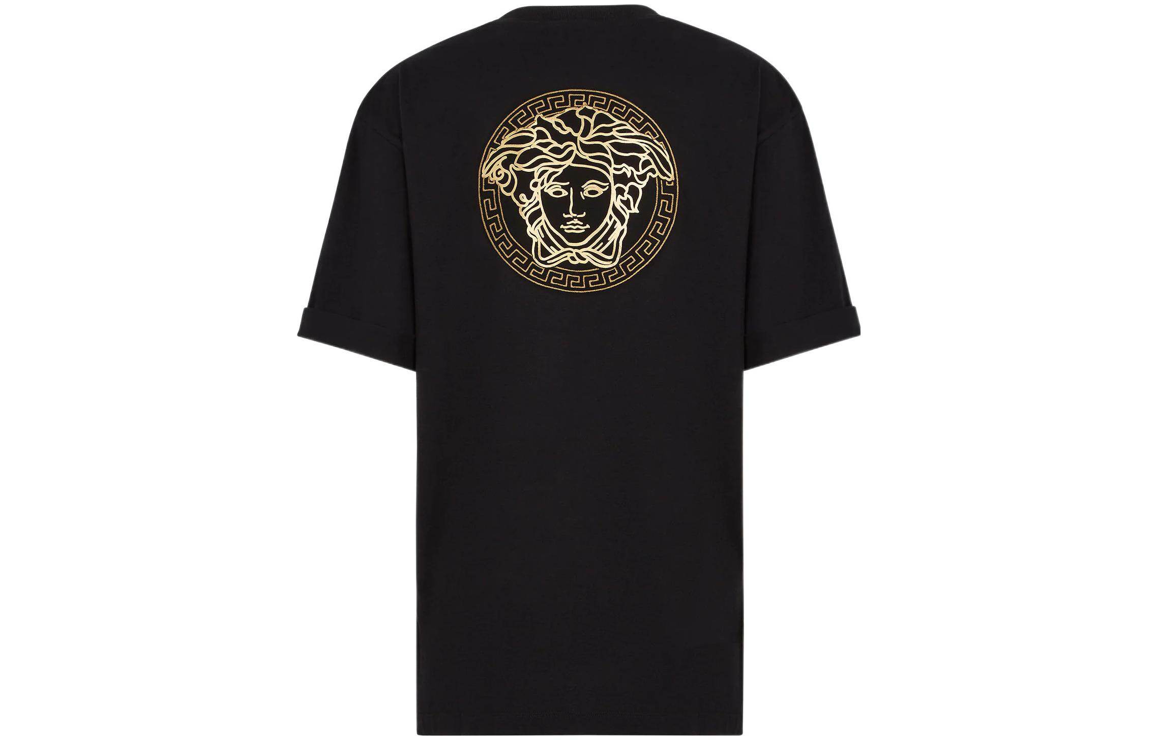 Kaos Pendek FENDI dengan Motif Gambar/Cetak, Cocok untuk Pria dan WanitaF-17