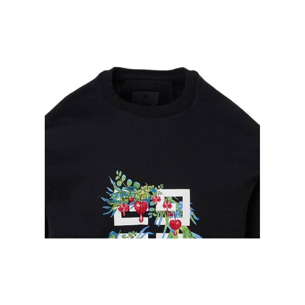 Kaos Givenchy Bermotif, Unisex -J-11