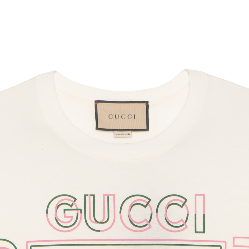 GUCCI Kaos Logo Seri Huruf, Unisex, COD '"    '"  G-28