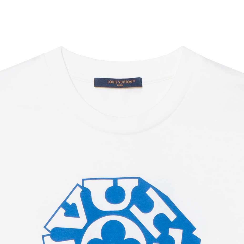 LV Kaos Logo Seri Huruf, Unisex, COD '-L-13