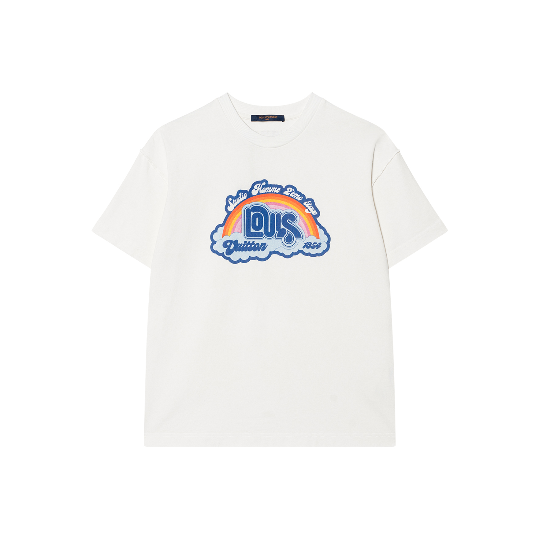 LV Kaos Logo Seri Huruf, Unisex, COD '-L-05