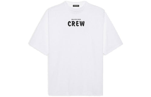 Kaos Pendek Balenciaga dengan Motif Gambar/Cetak, Cocok untuk Pria dan Wanita -BL-40