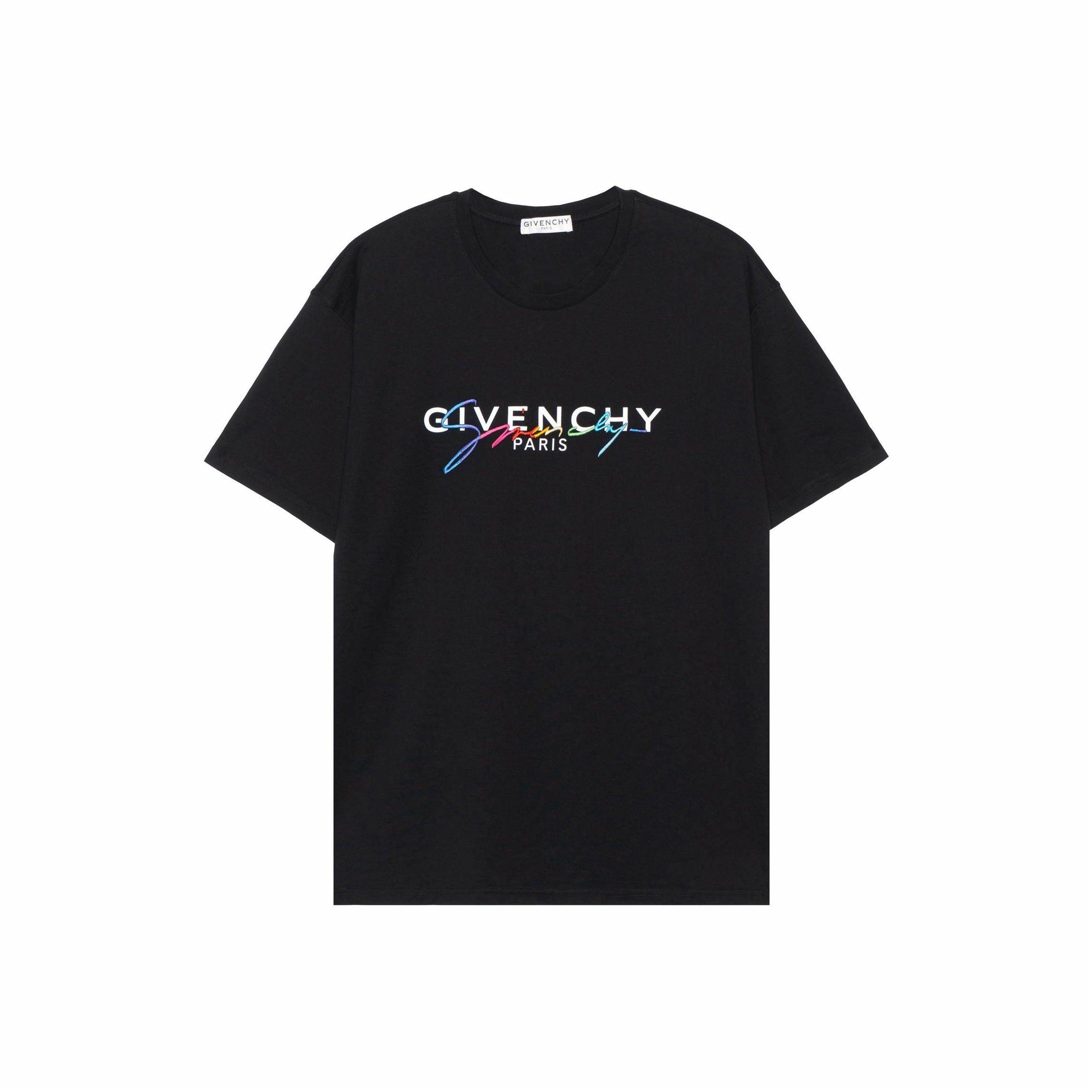 Kaos Givenchy Bermotif, Unisex -J-04