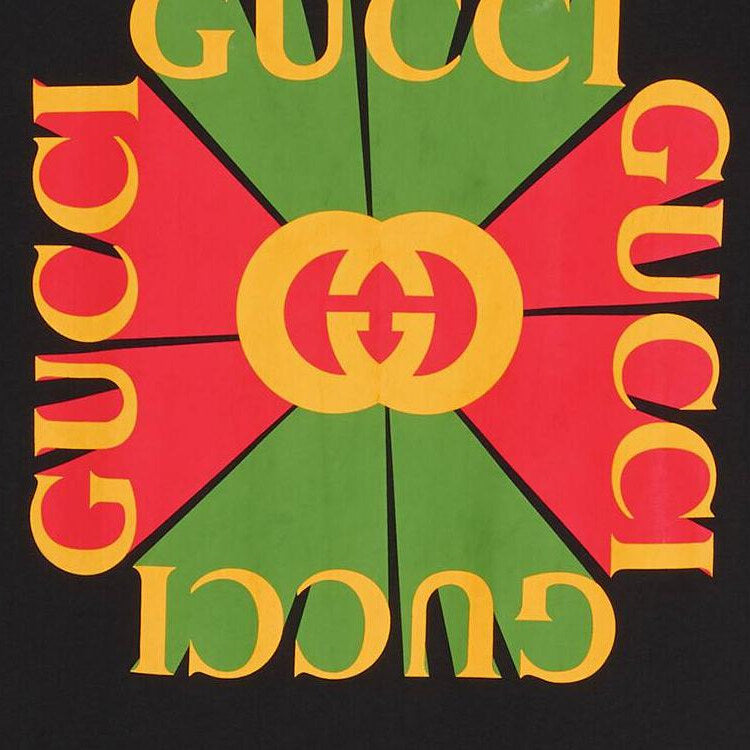 GUCCI Kaos Logo Seri Huruf, Unisex, COD '"    '"  G-55