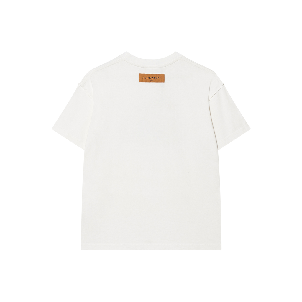 LV Kaos Logo Seri Huruf, Unisex, COD '-L-05