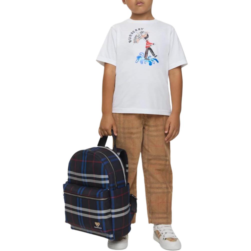 Burberry Kaos Logo Seri Huruf, Unisex, COD '"B-66