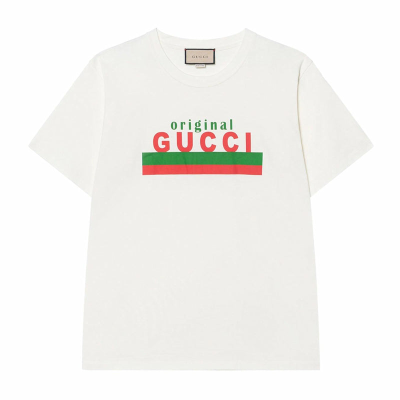 GUCCI Kaos Logo Seri Huruf, Unisex, COD '"    '"  G-19