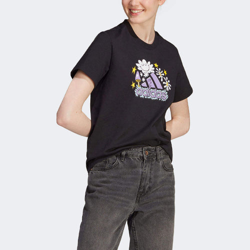 adidas Kaos Logo Seri Huruf, Unisex, COD '" AD-23