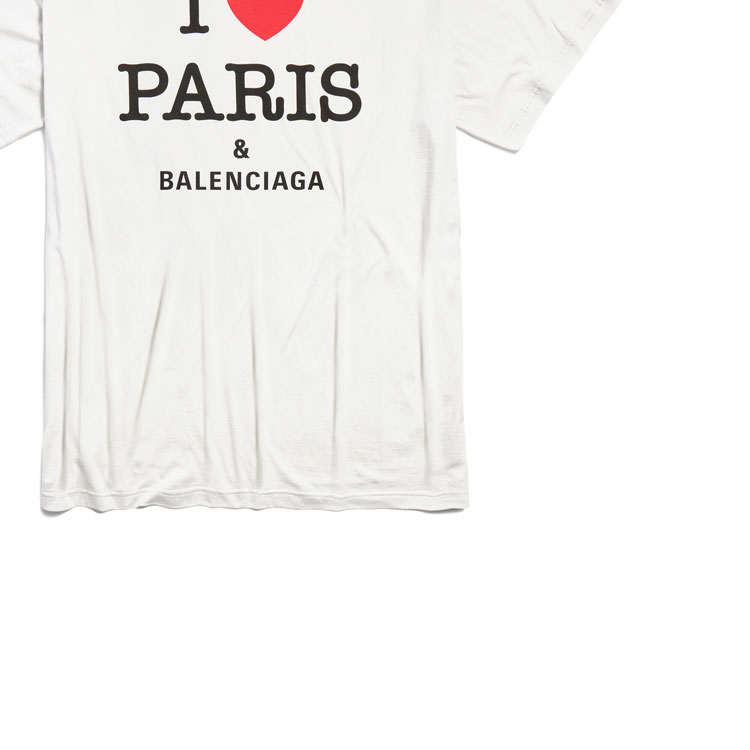 Kaos Pendek Balenciaga dengan Motif Gambar/Cetak, Cocok untuk Pria dan Wanita -BL-04