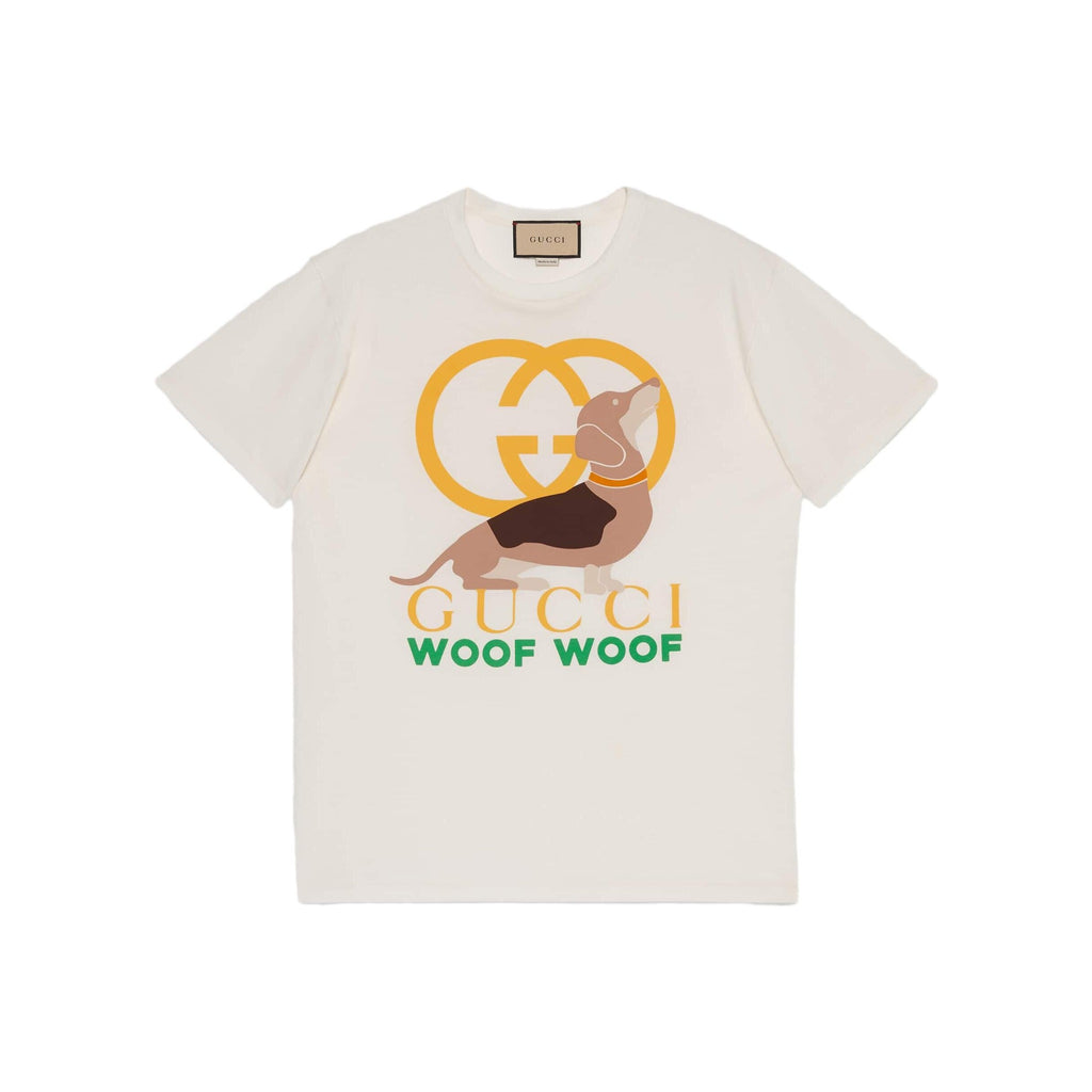 GUCCI Kaos Logo Seri Huruf, Unisex, COD '"    '"  G-64