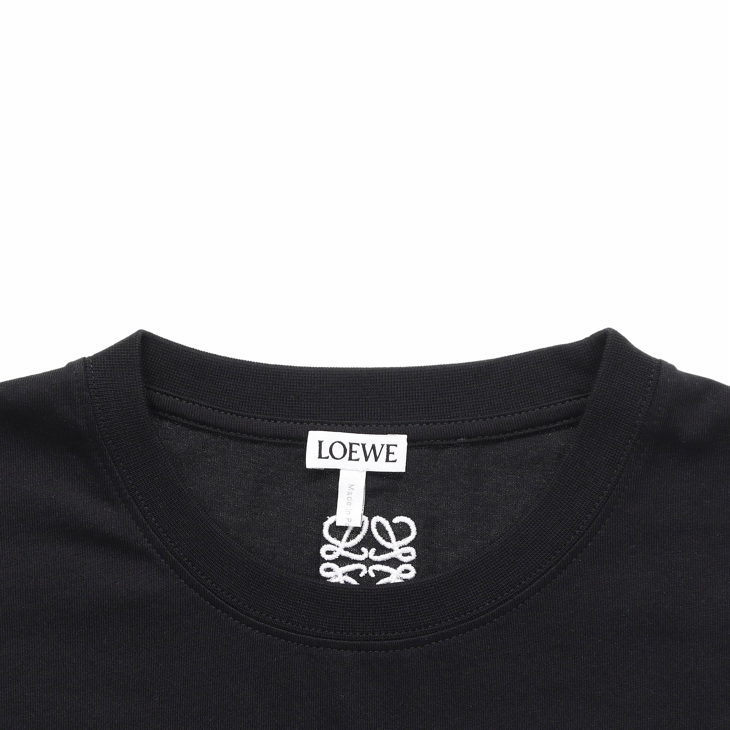 Kaos Pendek LOEWE dengan Motif Gambar/Cetak, Cocok untuk Pria dan Wanita -LE-20