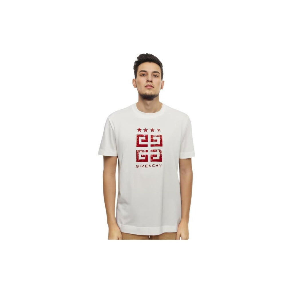 Kaos Givenchy Bermotif, Unisex -J-30