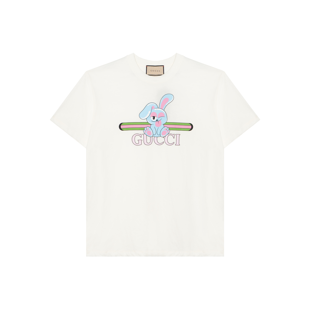 GUCCI Kaos Logo Seri Huruf, Unisex, COD '"    '"  G-11