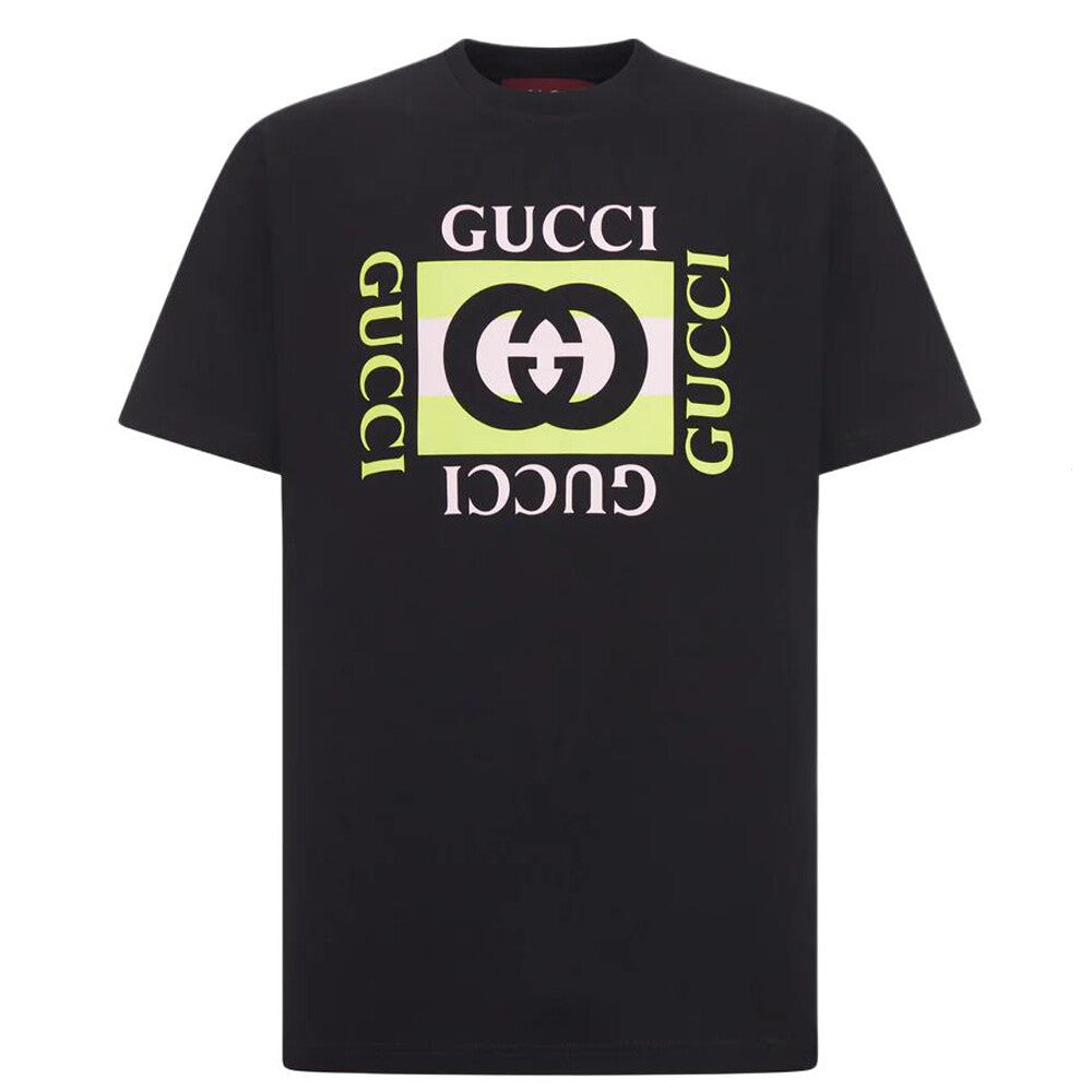 GUCCI Kaos Logo Seri Huruf, Unisex, COD '"    '"  G-06