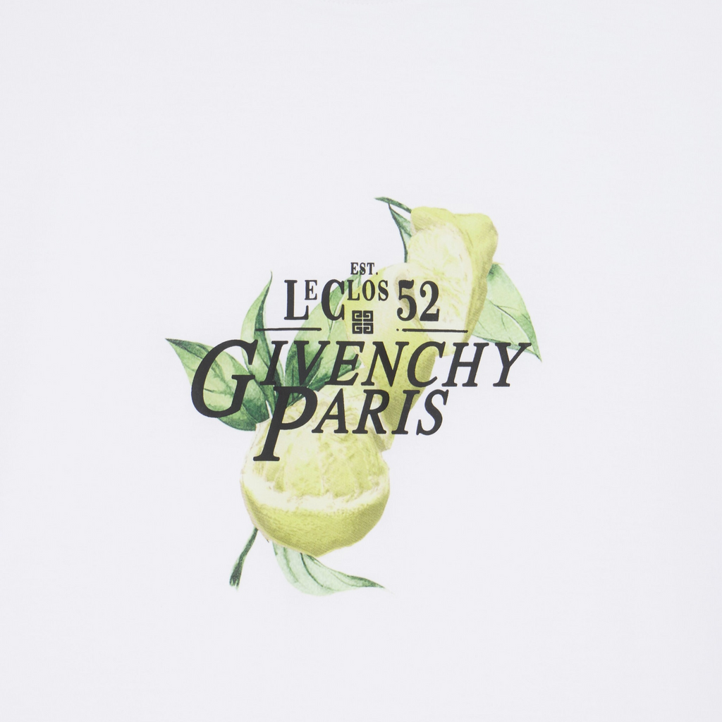 Kaos Givenchy Bermotif, Unisex -J-22