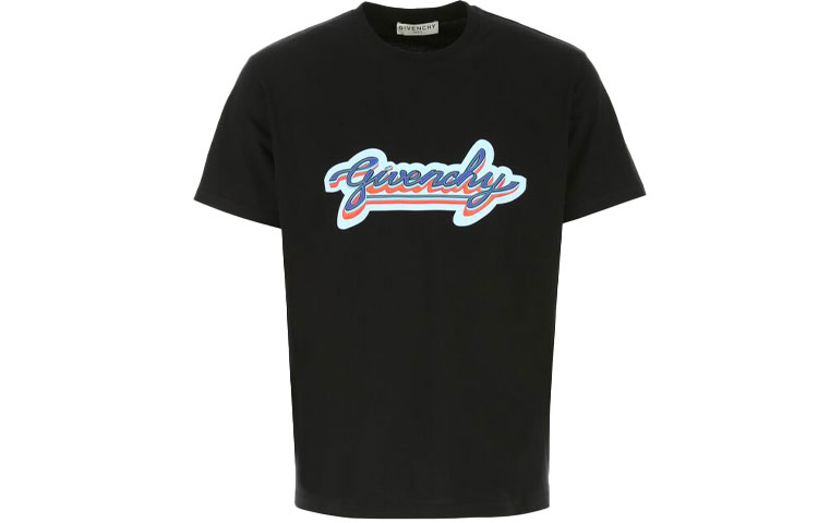 Kaos Givenchy Bermotif, Unisex -J-54