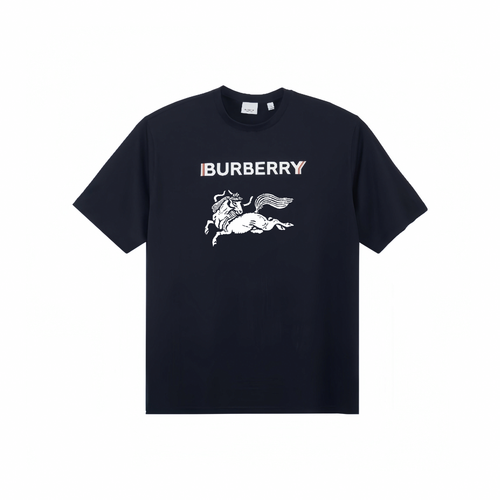 Burberry Kaos Logo Seri Huruf, Unisex, COD '"B-22