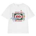 GUCCI Kaos Logo Seri Huruf, Unisex, COD '"    '"  G-17