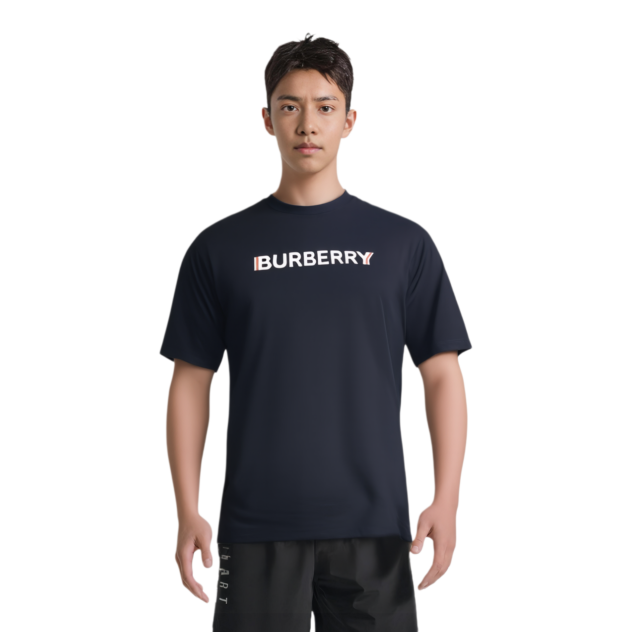Burberry Kaos Logo Seri Huruf, Unisex, COD '"B-23