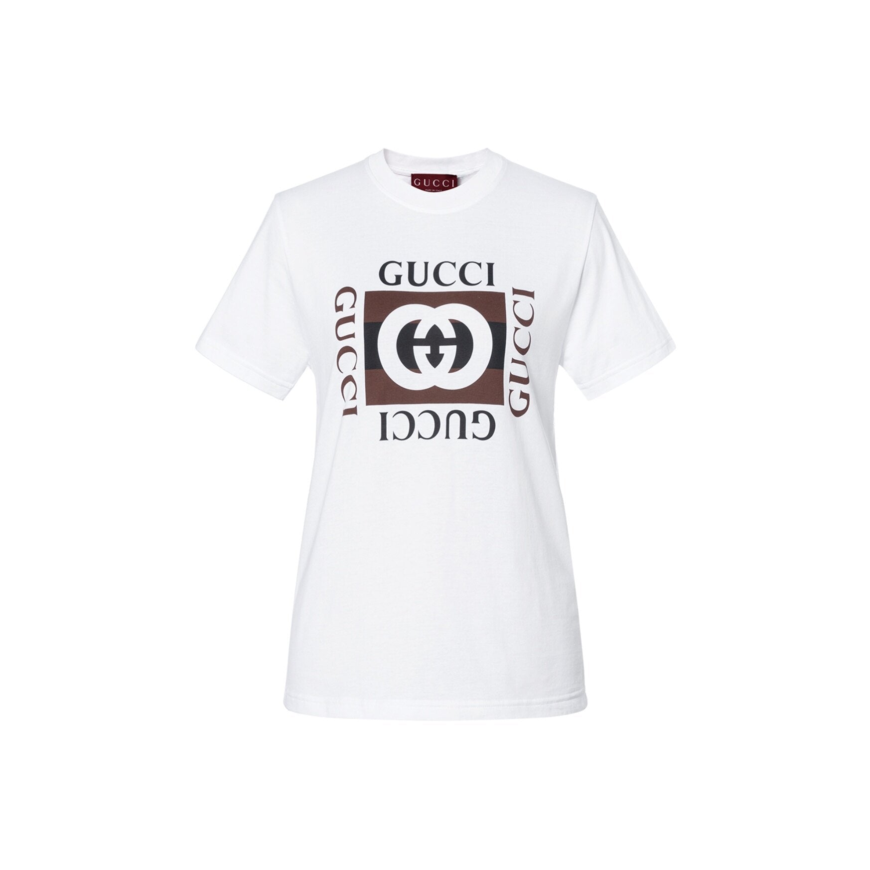 GUCCI Kaos Logo Seri Huruf, Unisex, COD '"    '"  G-34