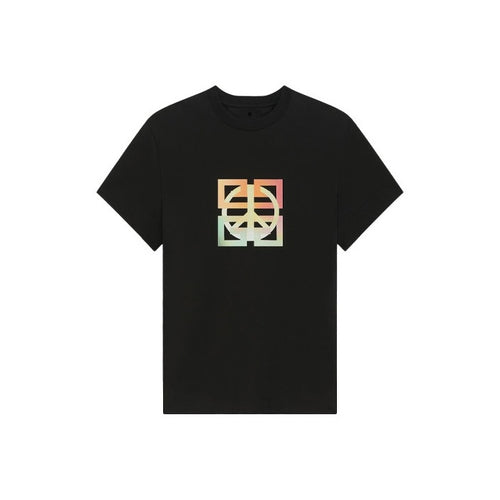 Kaos Givenchy Bermotif, Unisex -J-10