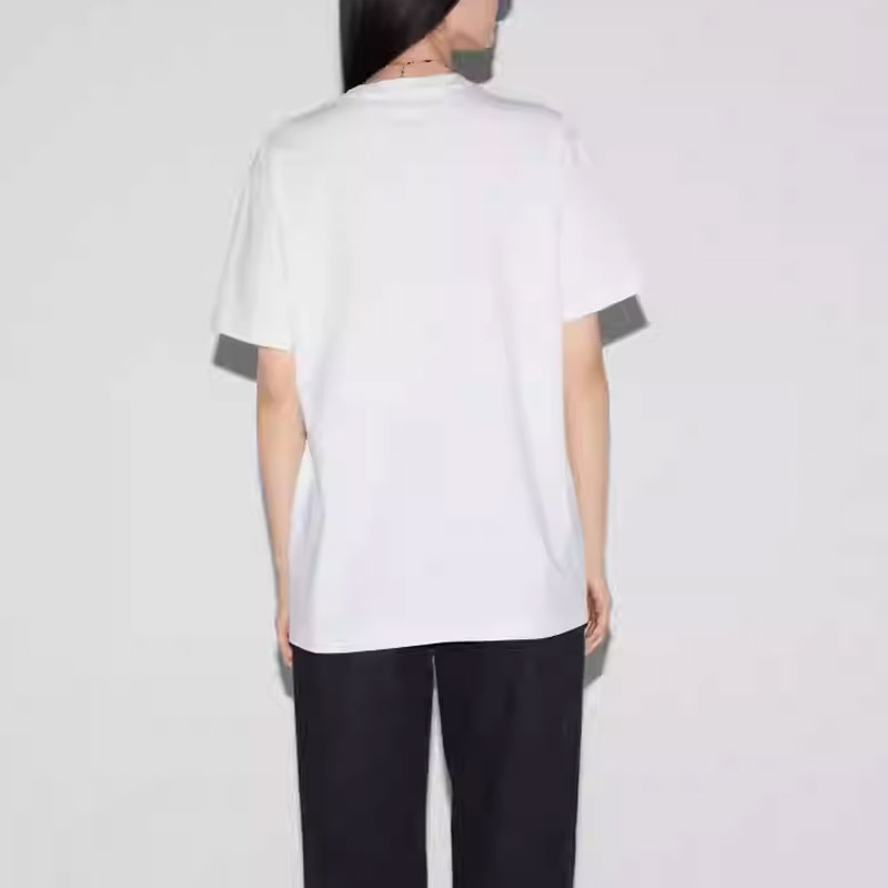 GUCCI Kaos Logo Seri Huruf, Unisex, COD '"  G-90