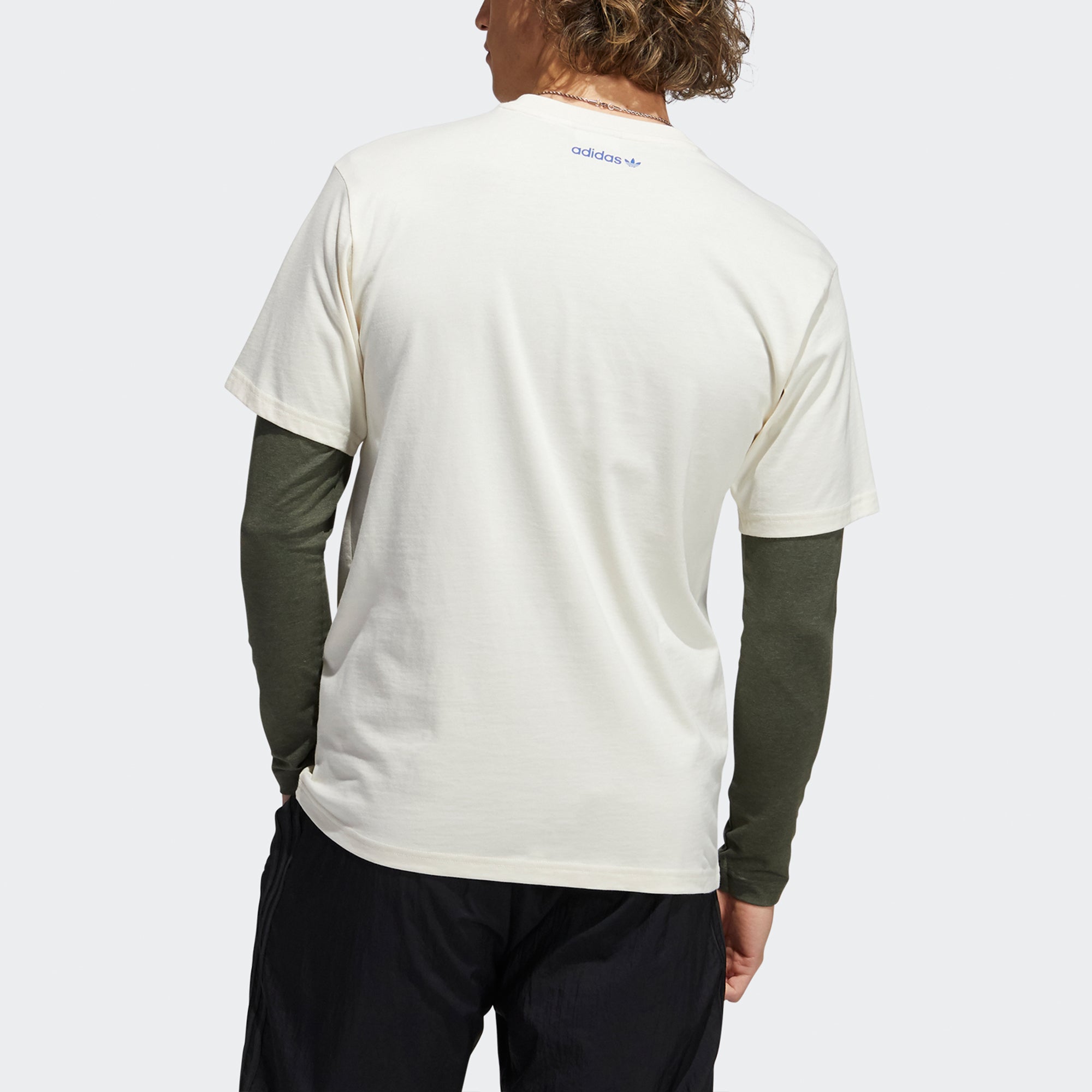 adidas Kaos Logo Seri Huruf, Unisex, COD '" AD-46