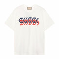 GUCCI Kaos Logo Seri Huruf, Unisex, COD '"    '"  G-18