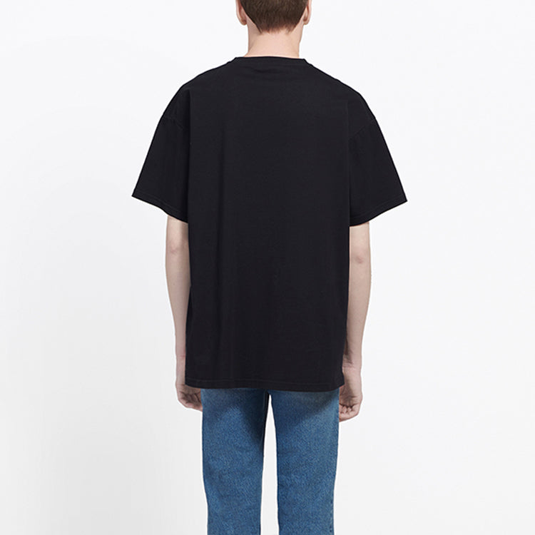 Kaos Pendek Balenciaga dengan Motif Gambar/Cetak, Cocok untuk Pria dan Wanita -BL-30