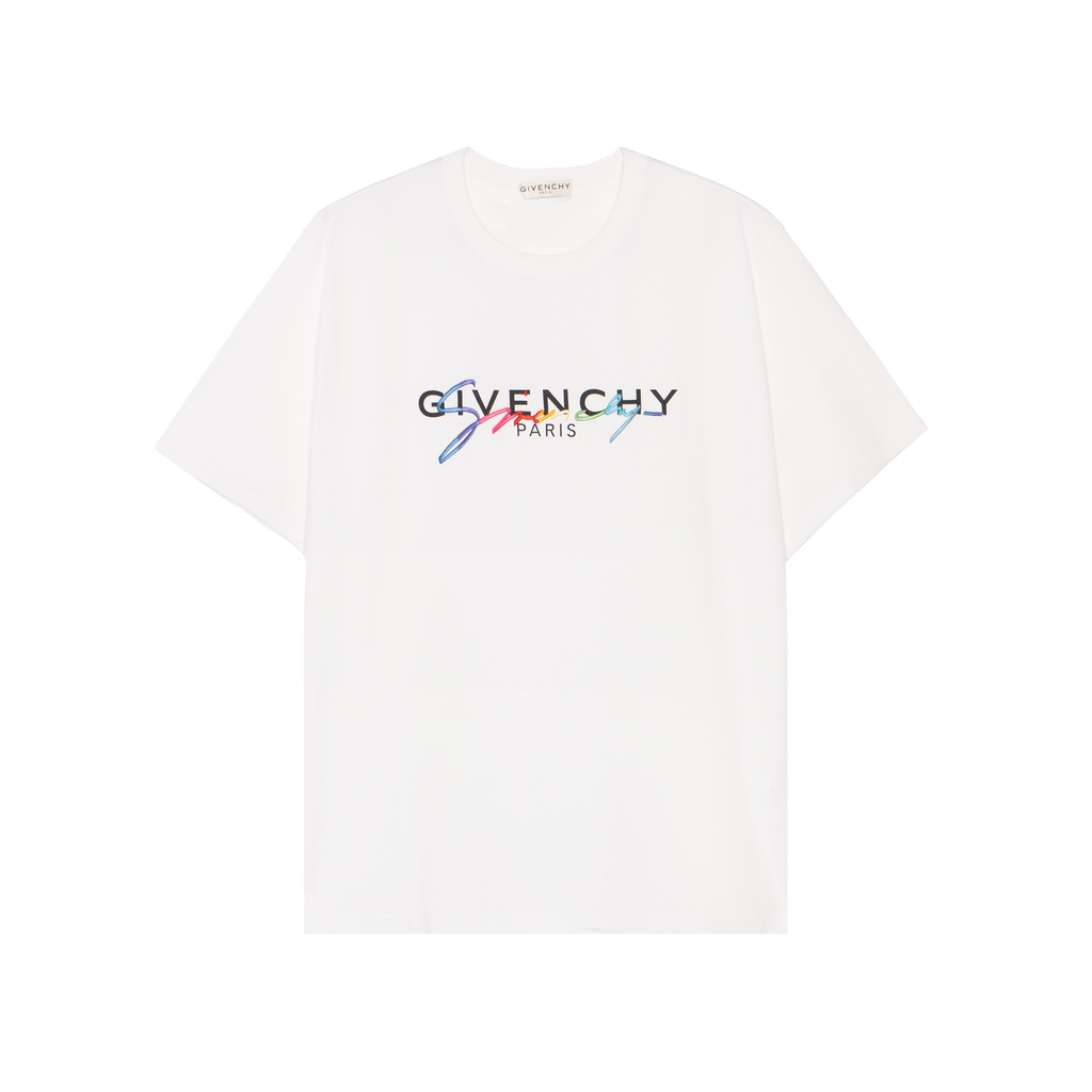 Kaos Givenchy Bermotif, Unisex -J-32