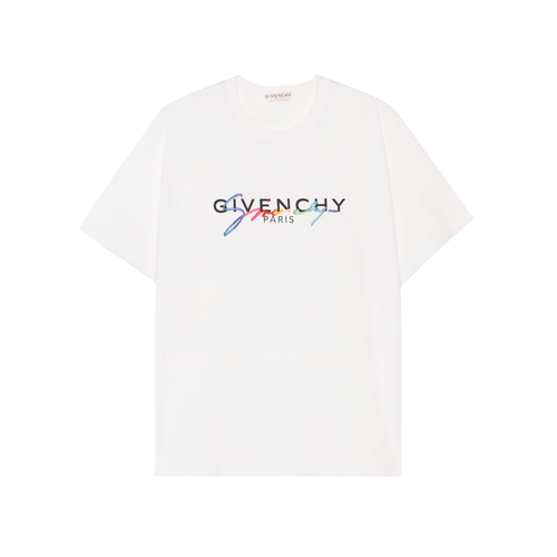 Kaos Givenchy Bermotif, Unisex -J-32