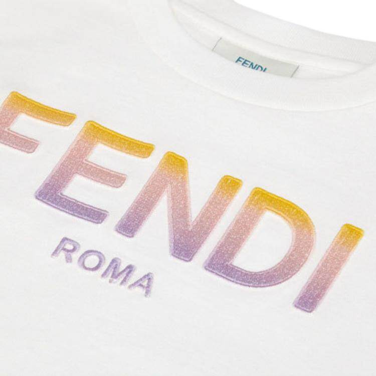 Kaos Pendek FENDI dengan Motif Gambar/Cetak, Cocok untuk Pria dan WanitaF-19