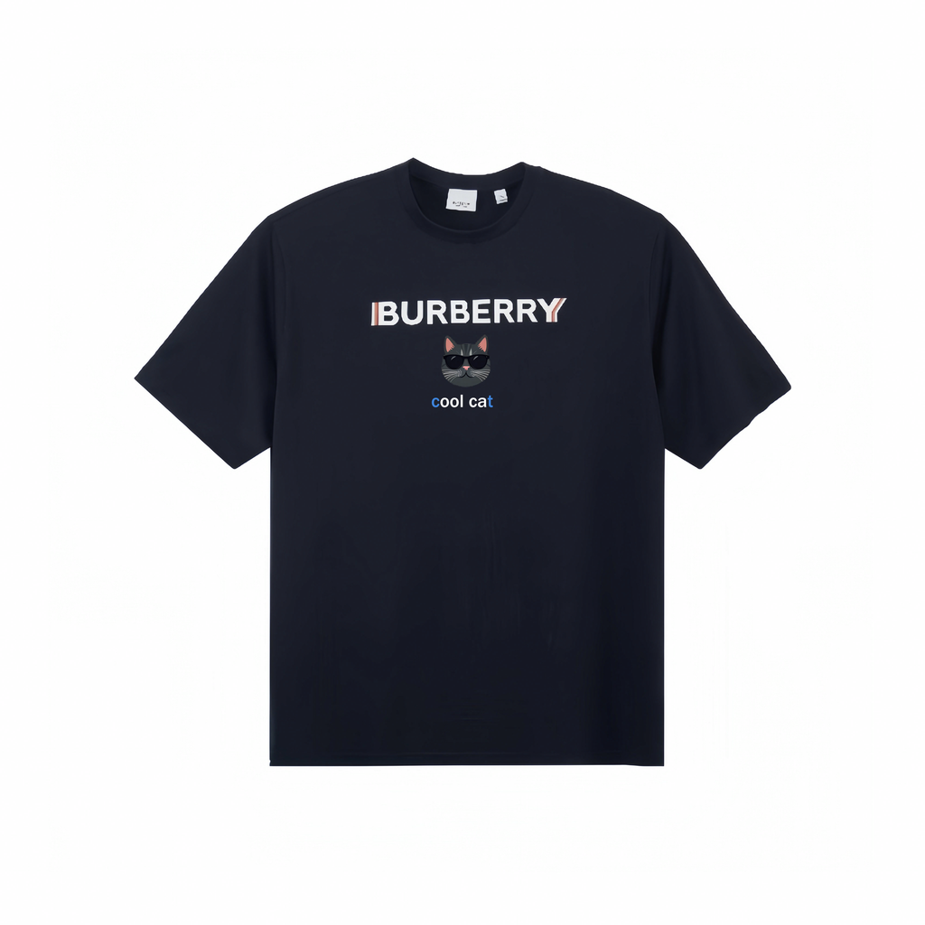 Burberry Kaos Logo Seri Huruf, Unisex, COD '"B-20