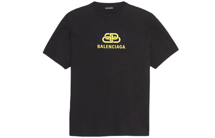 Kaos Pendek Balenciaga dengan Motif Gambar/Cetak, Cocok untuk Pria dan Wanita -BL-30