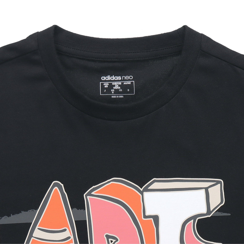 adidas Kaos Logo Seri Huruf, Unisex, COD '" AD-36