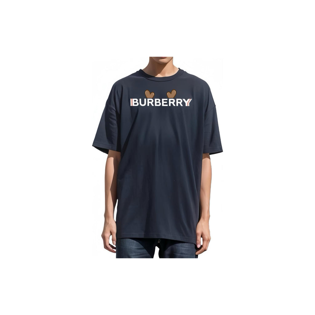 Burberry Kaos Logo Seri Huruf, Unisex, COD '"B-24