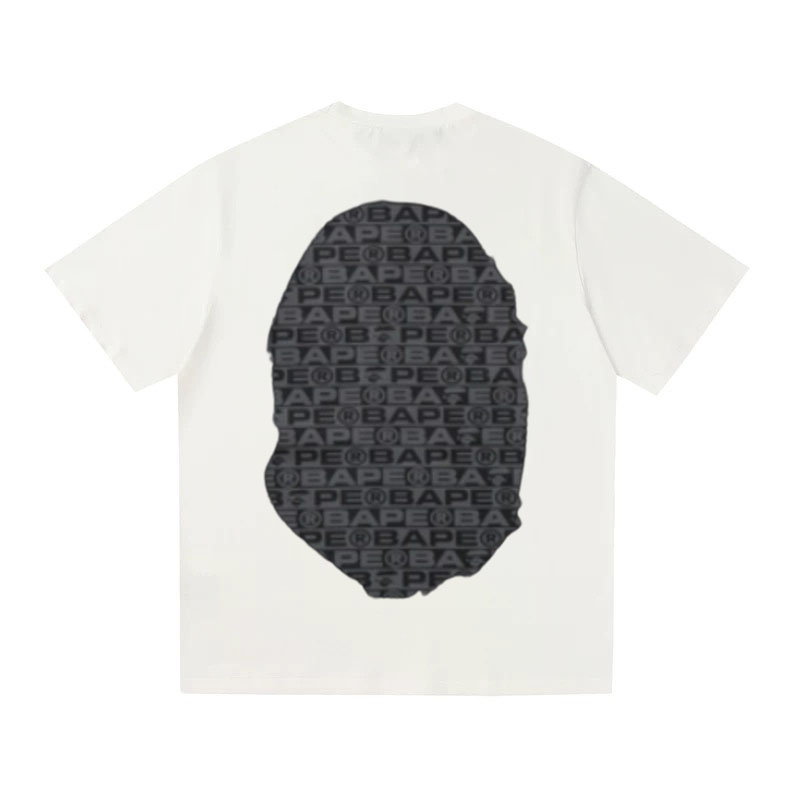 A BATHING APE Kaos Logo Seri Huruf, Unisex '"COD '"  AP-210