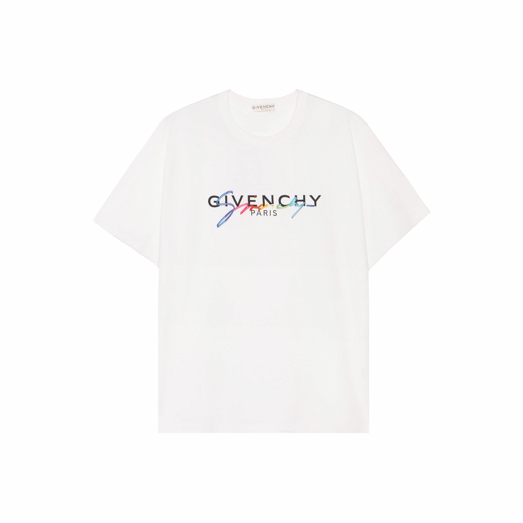 Kaos Givenchy Bermotif, Unisex -J-32
