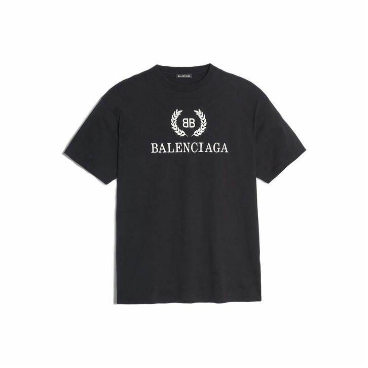 Kaos Pendek Balenciaga dengan Motif Gambar/Cetak, Cocok untuk Pria dan Wanita -BL-16