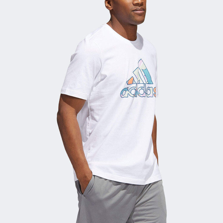adidas Kaos Logo Seri Huruf, Unisex, COD '" AD-37