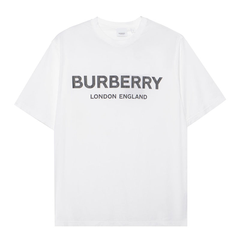 Burberry Kaos Logo Seri Huruf, Unisex, COD '"B-49