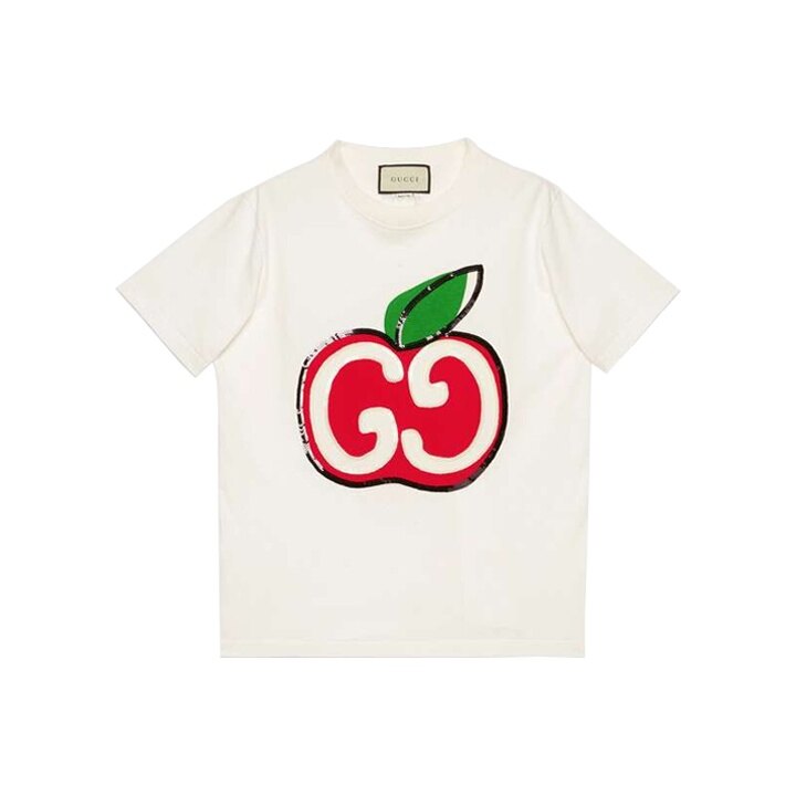 GUCCI Kaos Logo Seri Huruf, Unisex, COD '"    '"  G-61