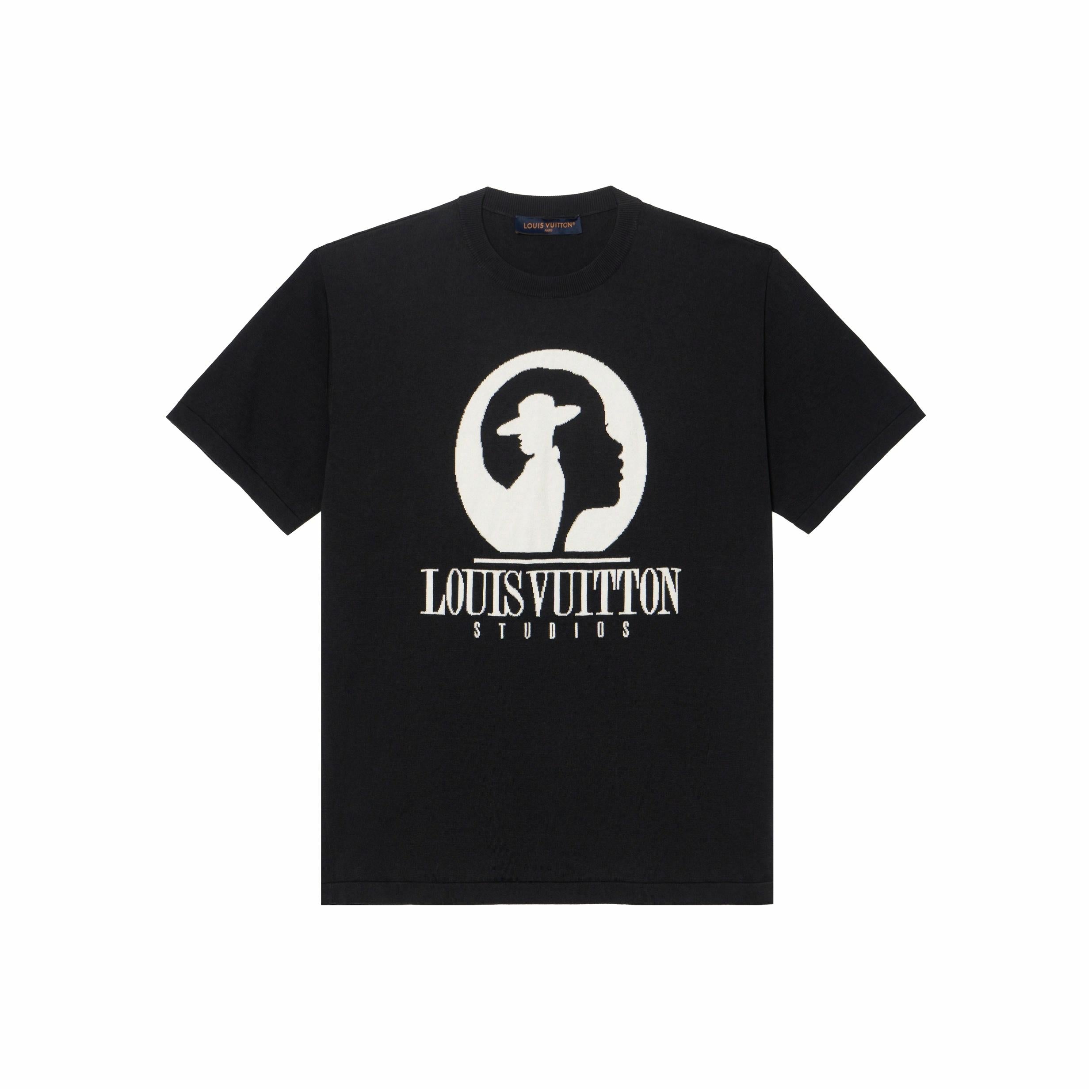 LV Kaos Logo Seri Huruf, Unisex, COD '-L-19